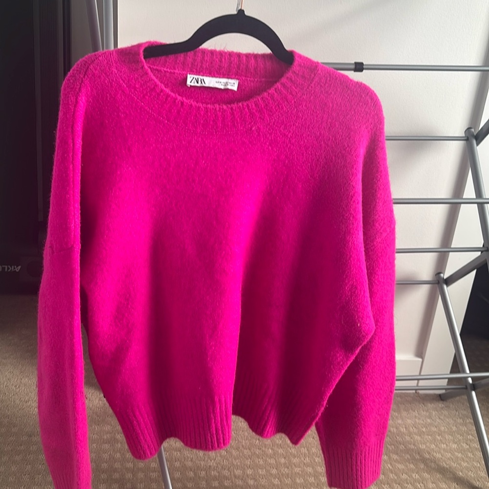 Pink sweater
